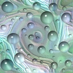 green bubbles